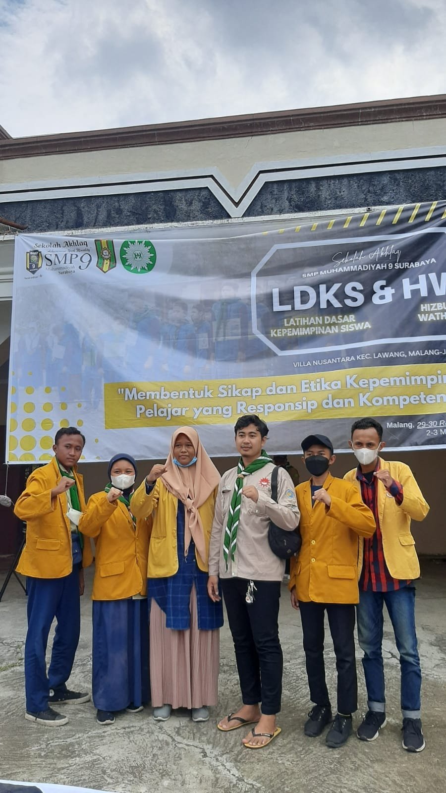 Pendampingan Peserta LDKS & HW Camp IPM Gubeng